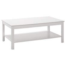 Sofabord 40x80 cm hvid