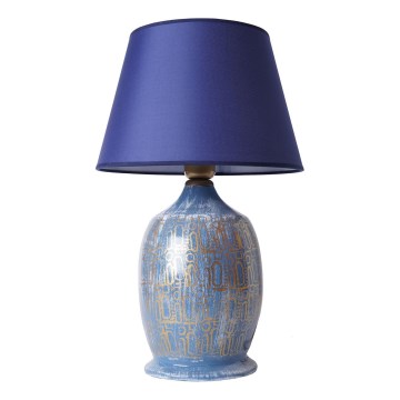  skrivebordslampe RAMZES 1xE27/40W/230V blå
