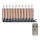 10x LED juledekoration LED/1xAAA + fjernbetjening