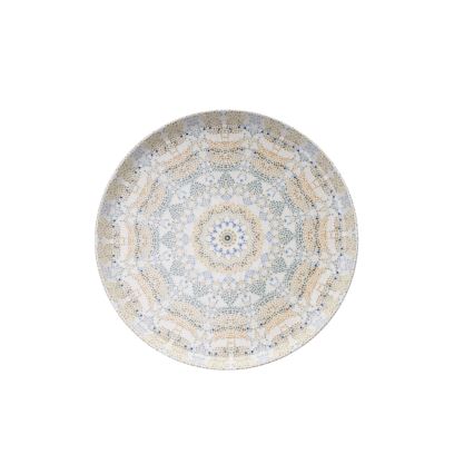 12-delt spisestel flerfarvet/porcelæn