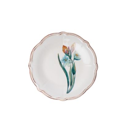 18-delers spisesæt, flerfarvet porcelæn