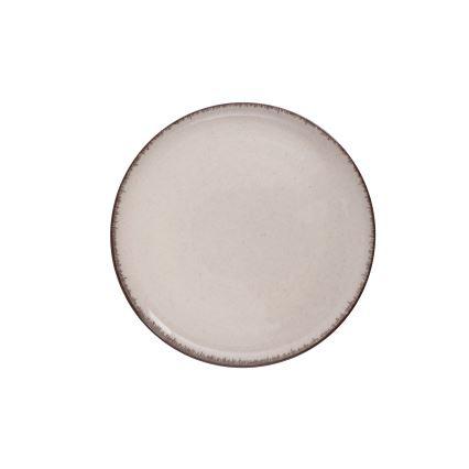 18-delt spisestel, beige/porcelæn