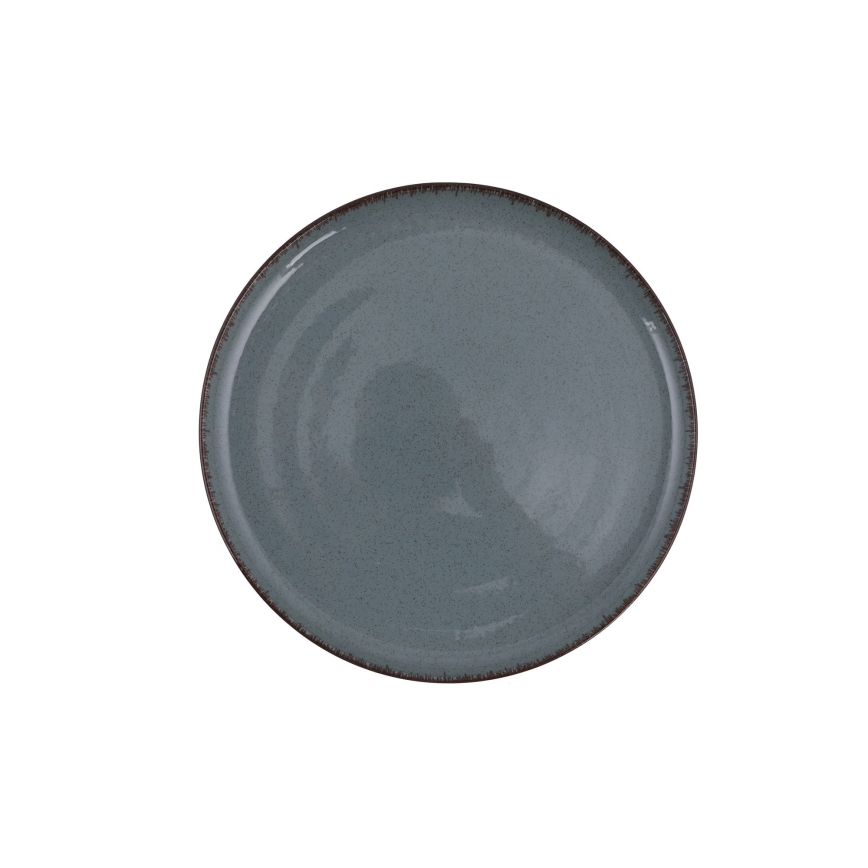 18-delt spisesæt, blå/porcelæn