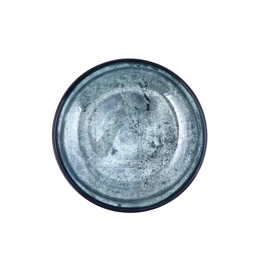 18-delt spisesæt blå/porcelæn