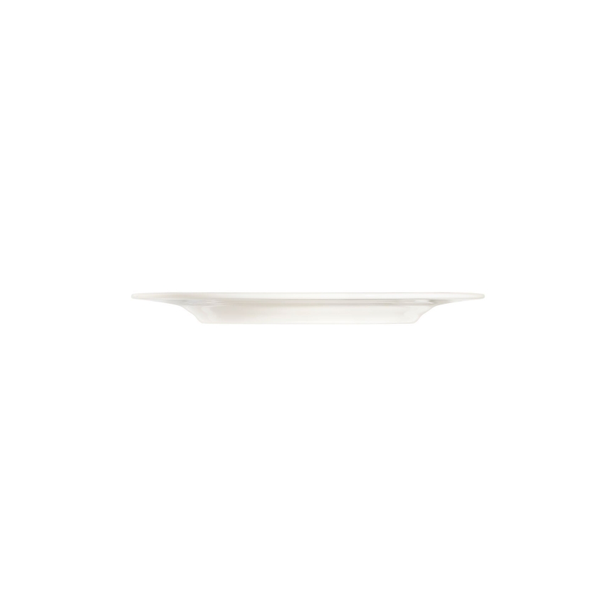 18-delt spisesæt, creme/sølv, porcelæn