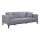 2-personers sofa DOTY grå