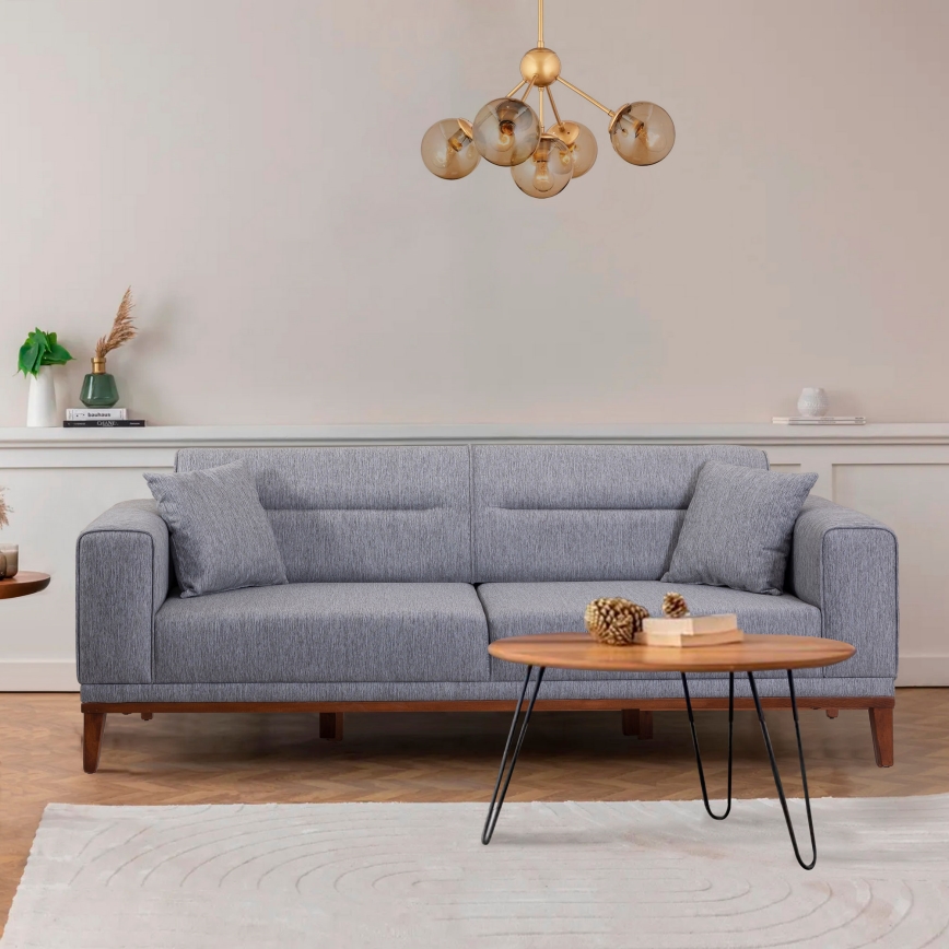 2-personers sofa DOTY grå