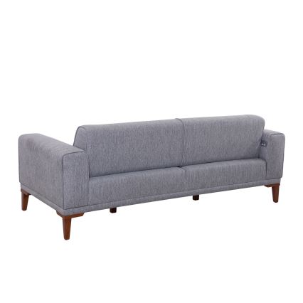 2-personers sofa DOTY grå
