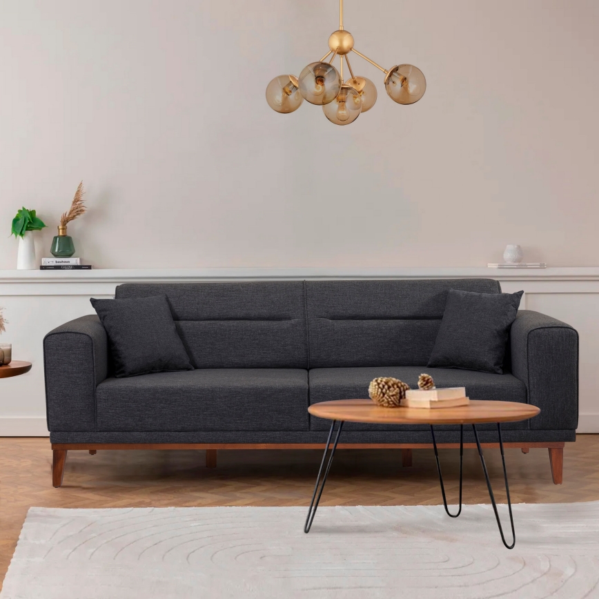 2-personers sofa DOTY i antracit