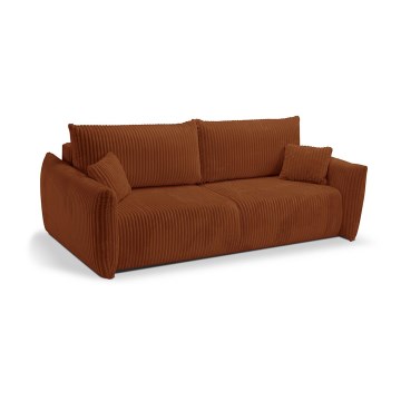 2-personers sofa foldbar FRIDA brun