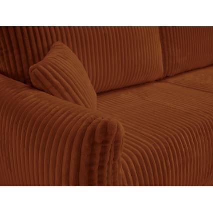 2-personers sofa foldbar FRIDA brun