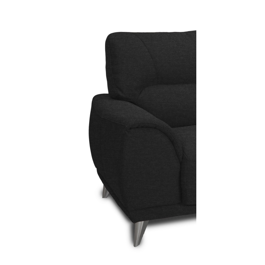 2-personers sofa LIVORNO sort