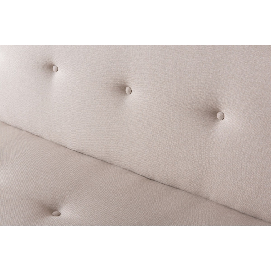 2-personers sofa LOKO, creme/beige