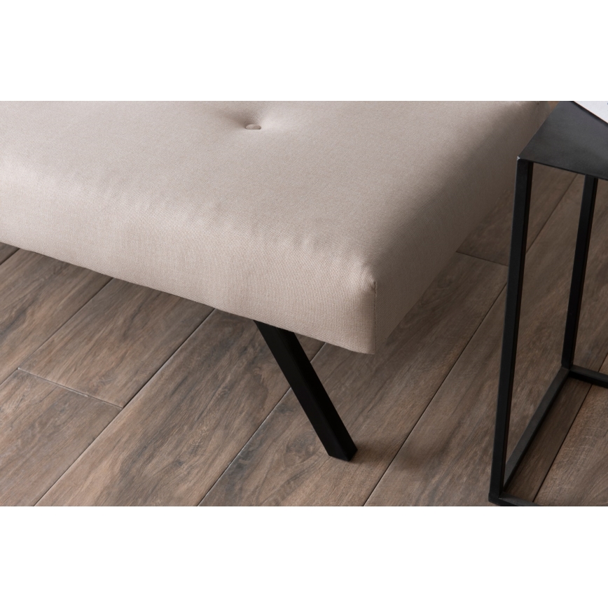 2-personers sofa LOKO, creme/beige