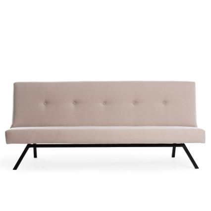 2-personers sofa LOKO, creme/beige