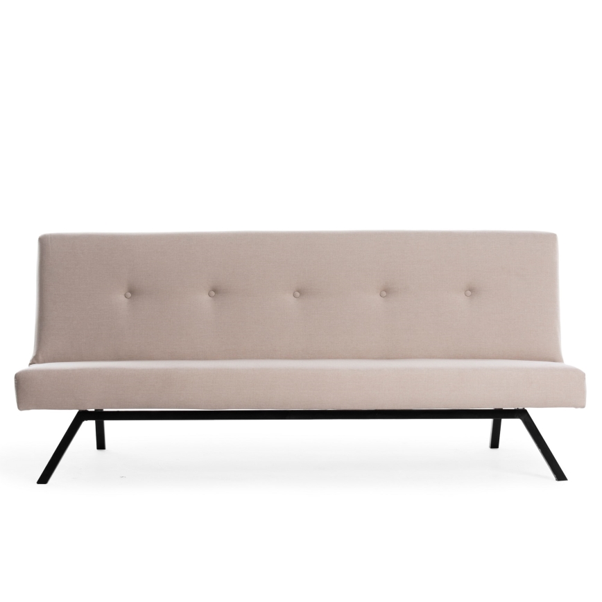 2-personers sofa LOKO, creme/beige
