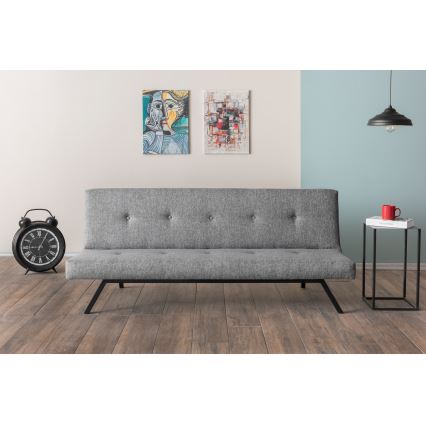 2-personers sofa LOKO i lysegrå