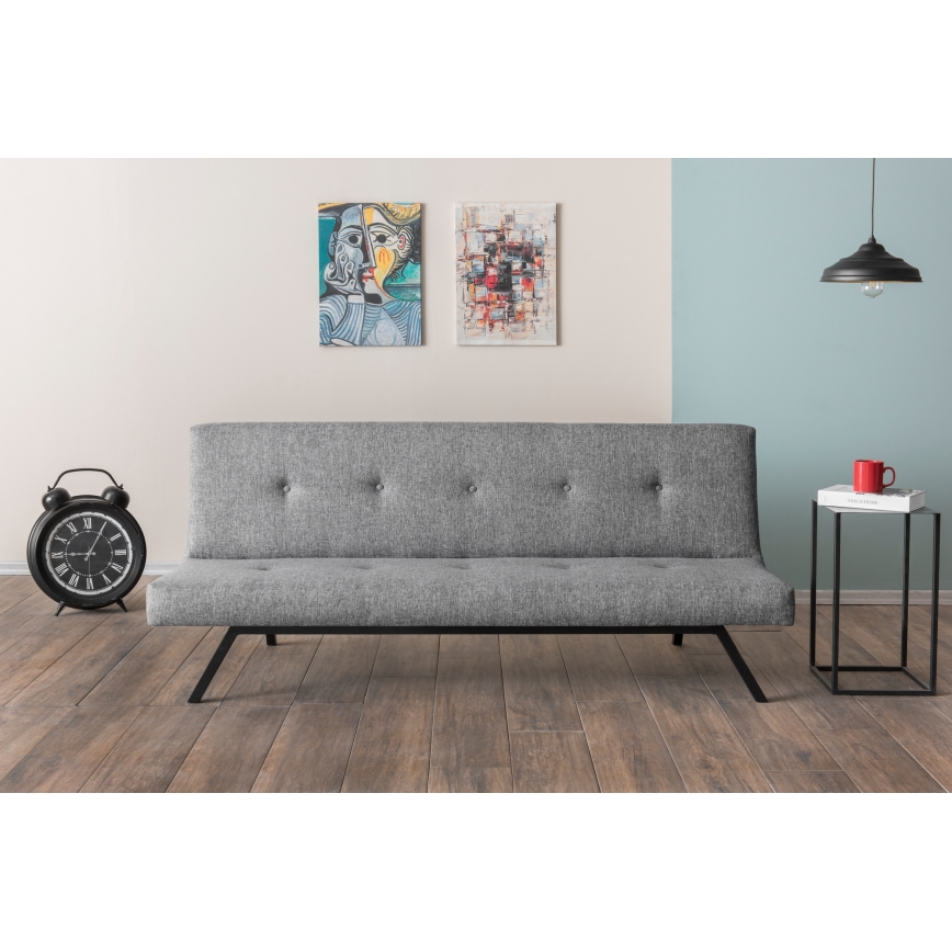 2-personers sofa LOKO i lysegrå