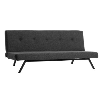 2-personers sofa LOKO i mørkegrå