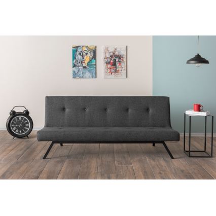 2-personers sofa LOKO i mørkegrå