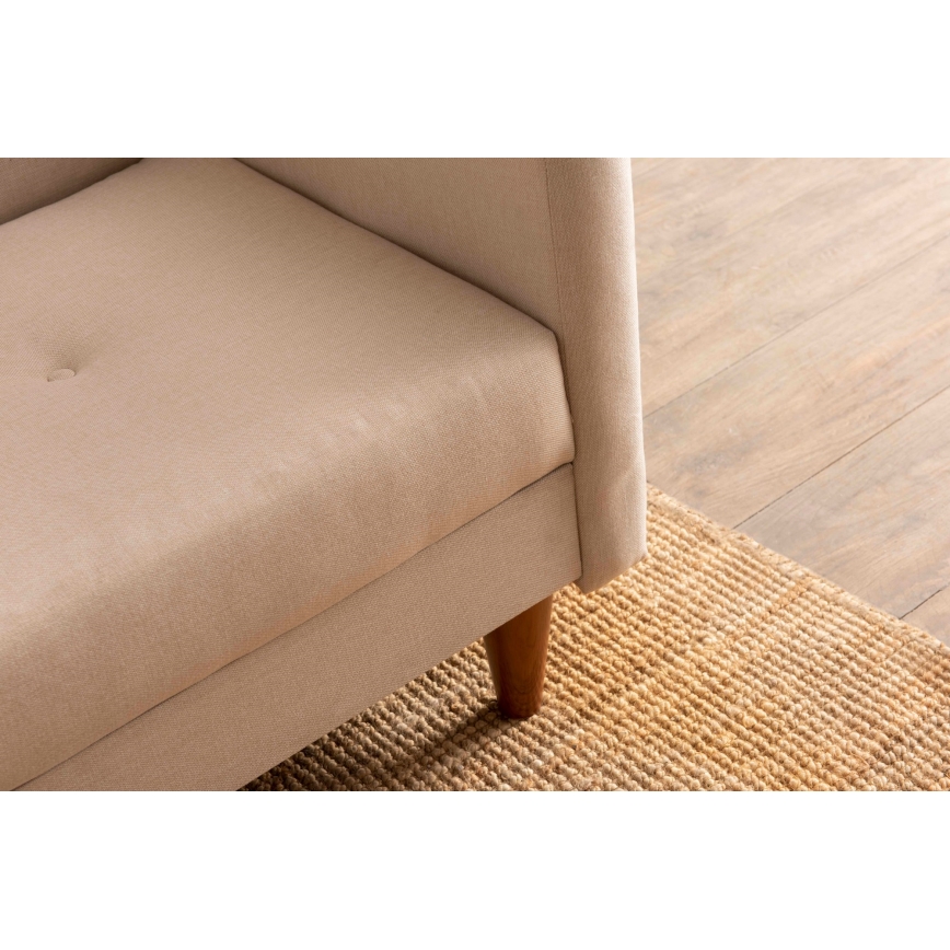2-personers sofa NARA i creme/beige