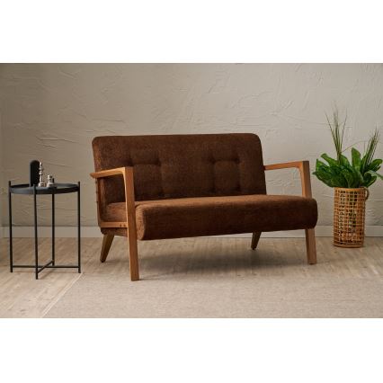 2-personers sofa TUMI i brun