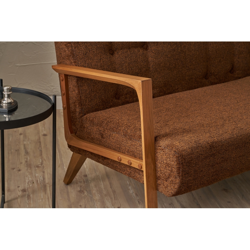2-personers sofa TUMI i brun