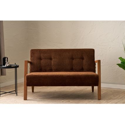2-personers sofa TUMI i brun