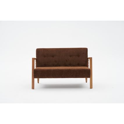 2-personers sofa TUMI i brun