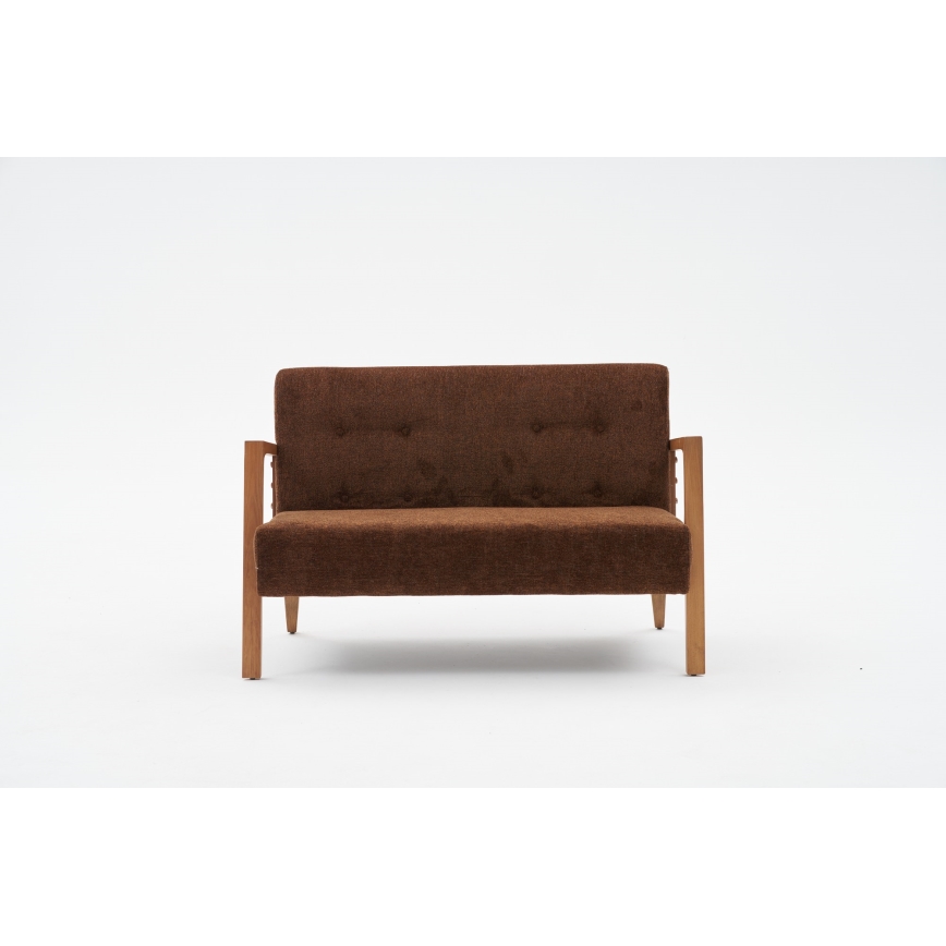 2-personers sofa TUMI i brun