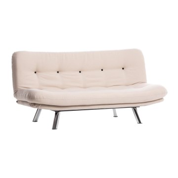 2-personers sovesofa BAKU, cremefarvet