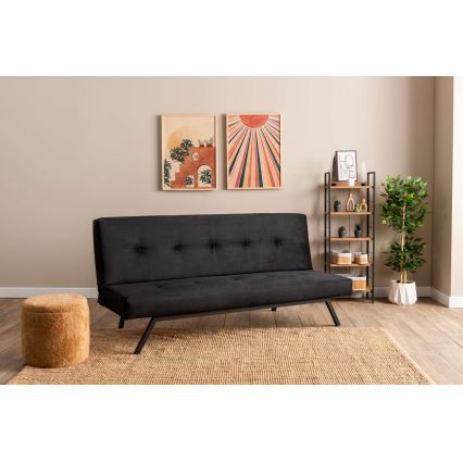 2-personers sovesofa BAKU sort