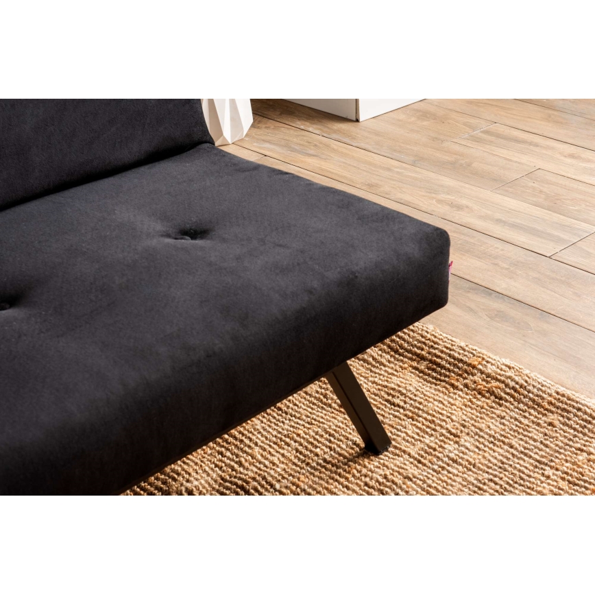 2-personers sovesofa BAKU sort