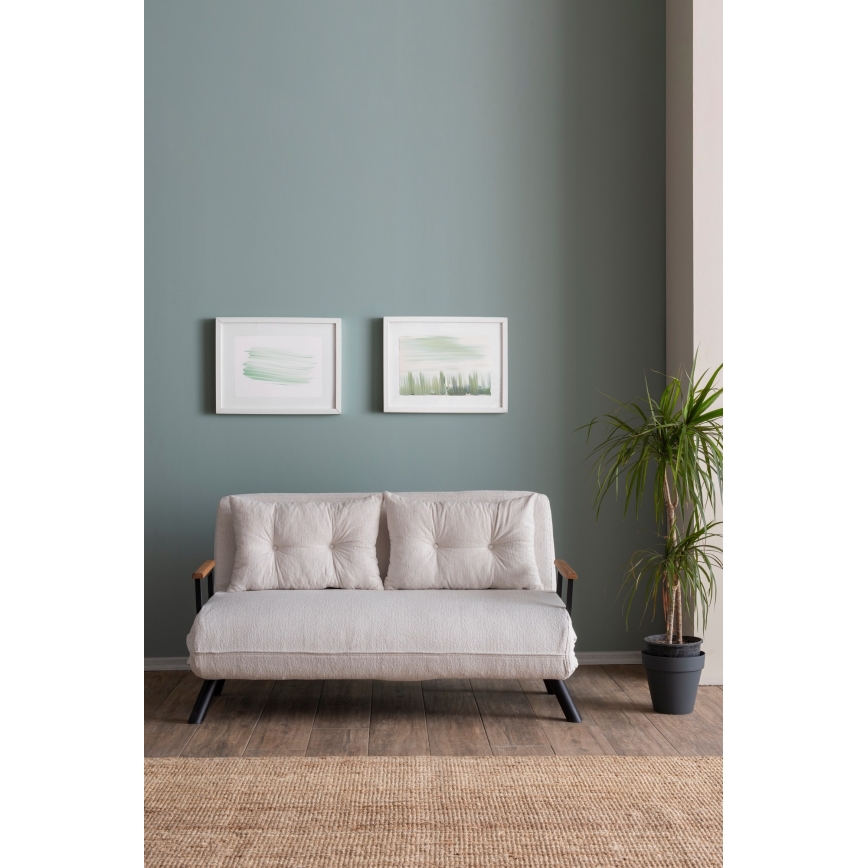 2-personers sovesofa QIRA, hvid