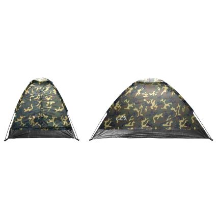 2-personers telt PU 2000 mm camouflage