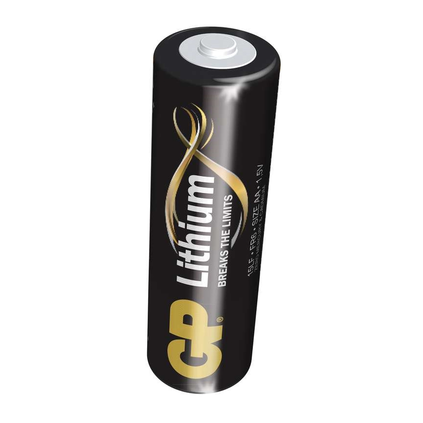 2 stk. Lithiumbatteri AA GP LITHIUM 1,5V