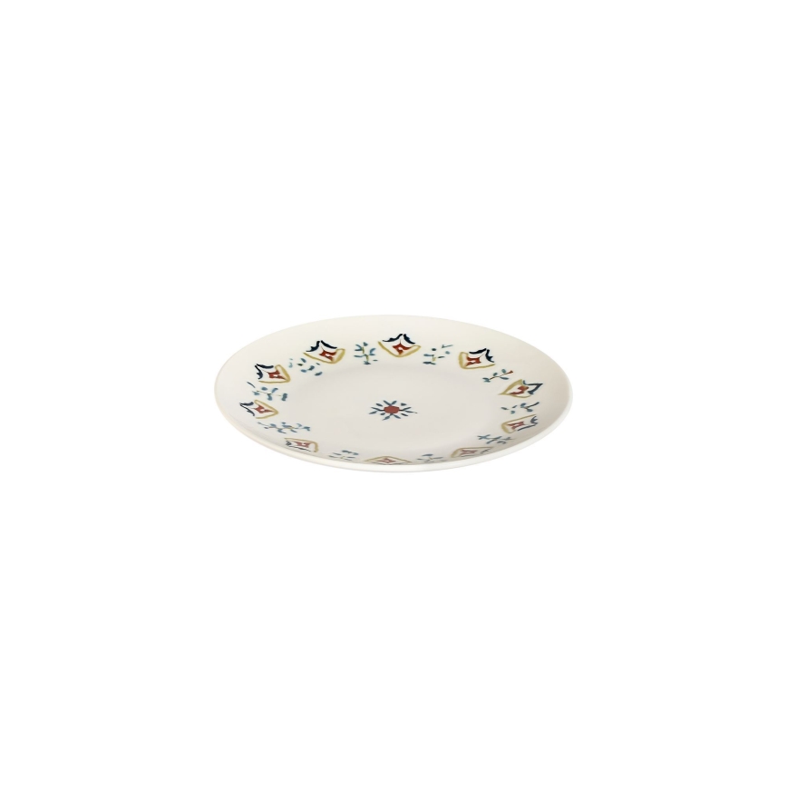 24-delers spisesæt, flerfarvet, porcelæn