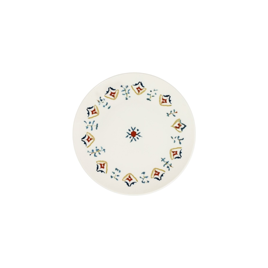 24-delers spisesæt, flerfarvet, porcelæn