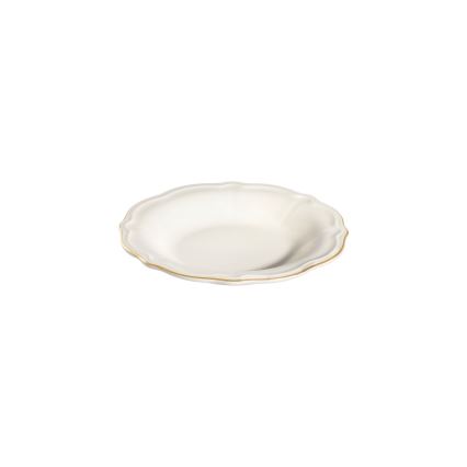 24-delers spisesæt, hvid/guld, porcelæn
