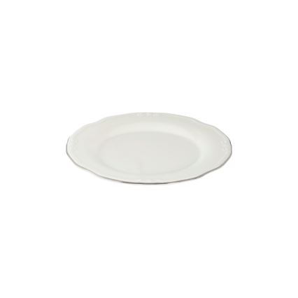 24-delers spisesæt, hvid/sølv/porcelæn