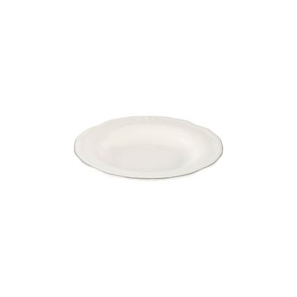 24-delers spisesæt, hvid/sølv/porcelæn