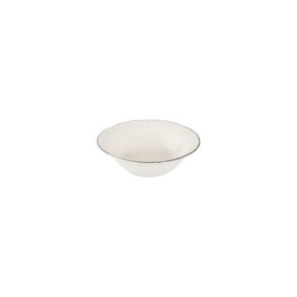 24-delers spisesæt, hvid/sølv/porcelæn