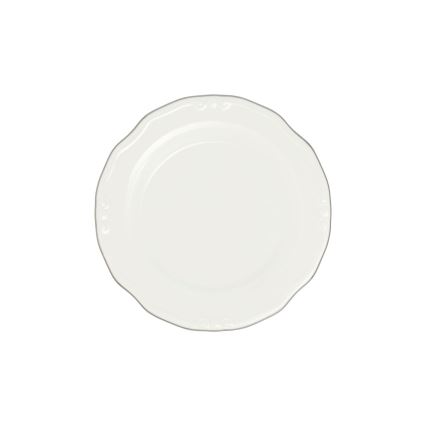 24-delers spisesæt, hvid/sølv/porcelæn