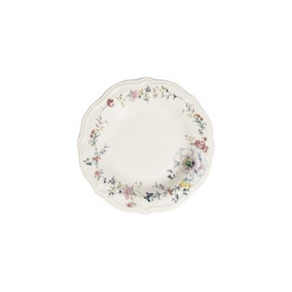 24-delt spisestel i flerfarvet porcelæn