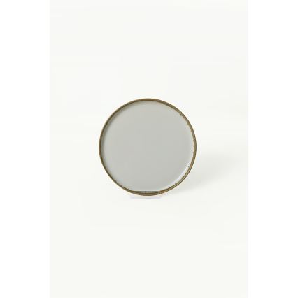 24-delt spisesæt, creme/brun, keramik