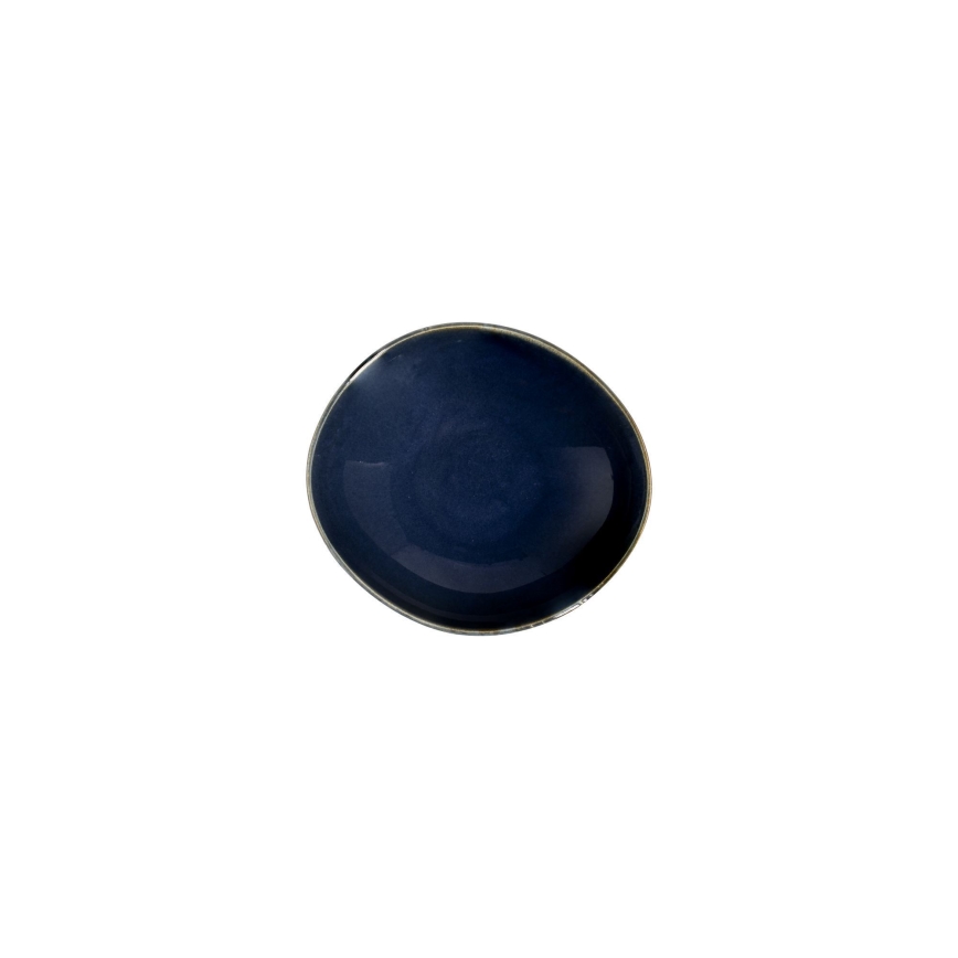 24-delt spisesæt flerfarvet/blå/porcelæn