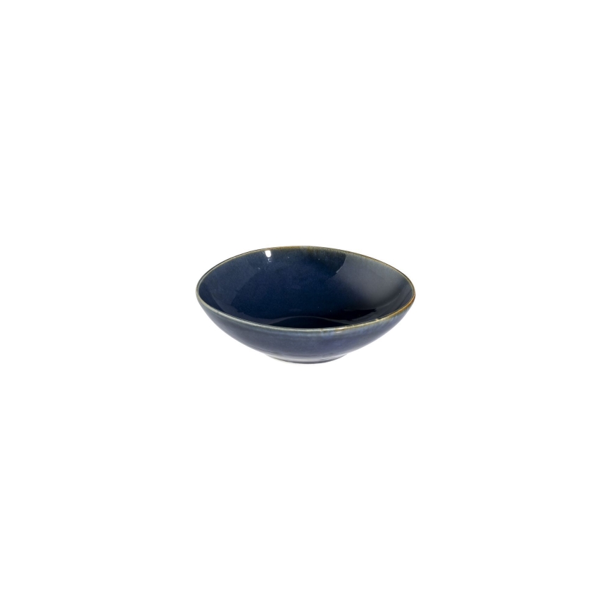 24-delt spisesæt flerfarvet/blå/porcelæn