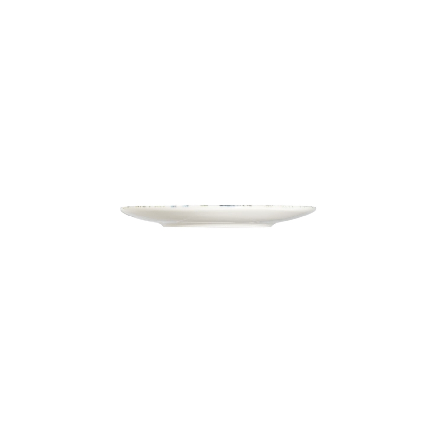 24-delt spisesæt flerfarvet/blå/porcelæn