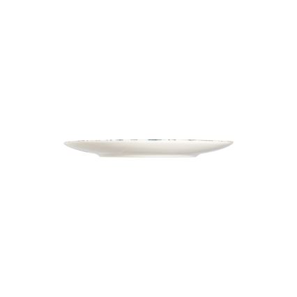 24-delt spisesæt flerfarvet/blå/porcelæn
