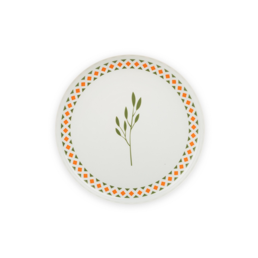 24-delt spisesæt, flerfarvet/porcelæn